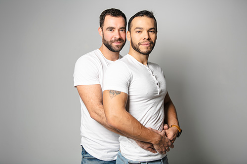 lgbtq gay couple fertility family building toronto